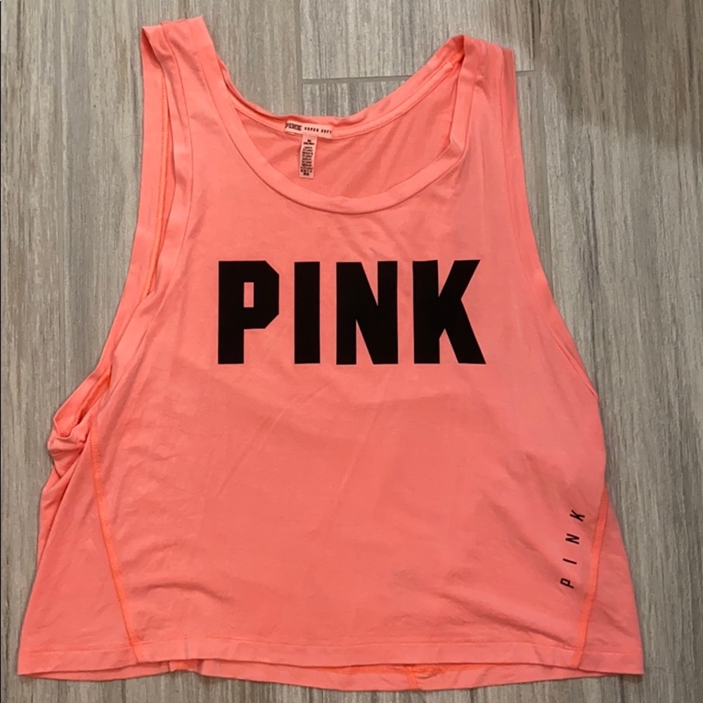 Pink tank top